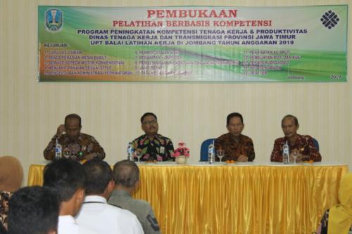 PEMBUKAAN PELATIHAN TAHP 1 TAHUN 2019