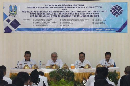 Pembukaan Pelatihan Tahap 1 Tahun 2020